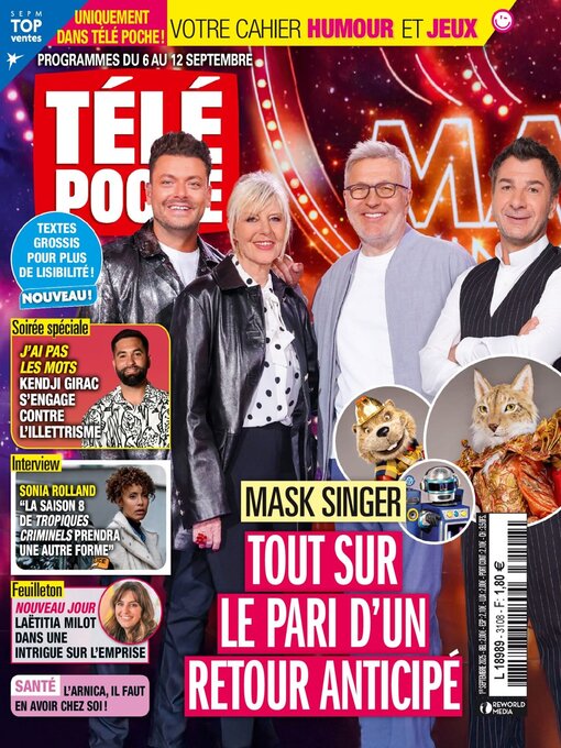 Title details for Télé Poche by Reworld Media Magazines - Available